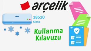 Arçelik 18510 Klima Kullanma Kılavuzu