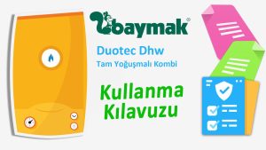 Baymak Duotec Dhw Kombi Kullanma Kılavuzu