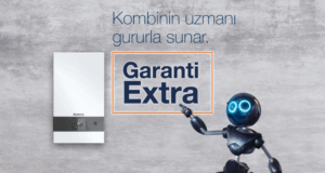Buderus Garanti Extra kampanyası - kombi garanti süresi uzatma ve mekanik tesisat ile su kalitesi kaynaklı arızalara karşı ek güvence.