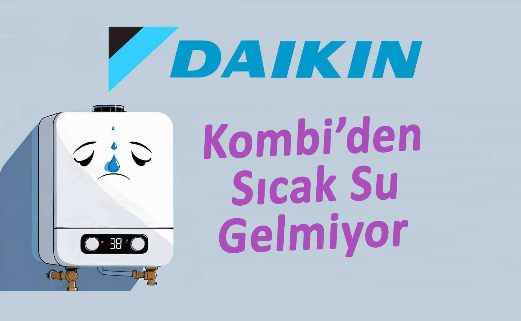 Daikin kombi sıcak su problemi ile ilgili görsel