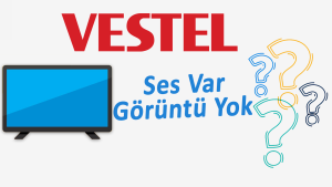 Vestel Televizyon Ses Var Görüntü Yok